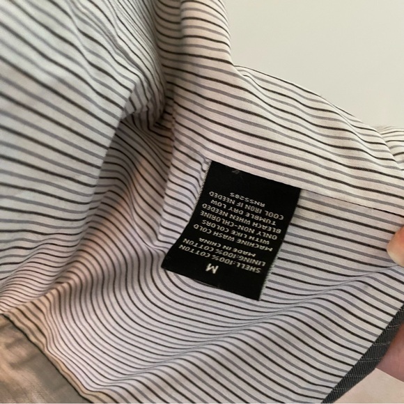 EXPRESS Y2K 2000’s Men’s Graphic New York Pinstripe Cotton Vest | Medium - Picture 9 of 9